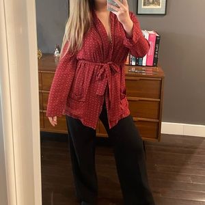 BB Dakota smoking jacket/robe size S